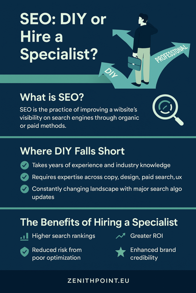 SEO: DIY or Hire a specialist?
